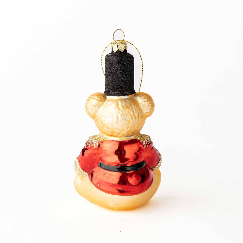 Teddy Glass Ornament image 1
