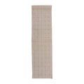 Woven Cotton Table Runner w/ Metallic Gold Thread - 108"L x 14"W image 0