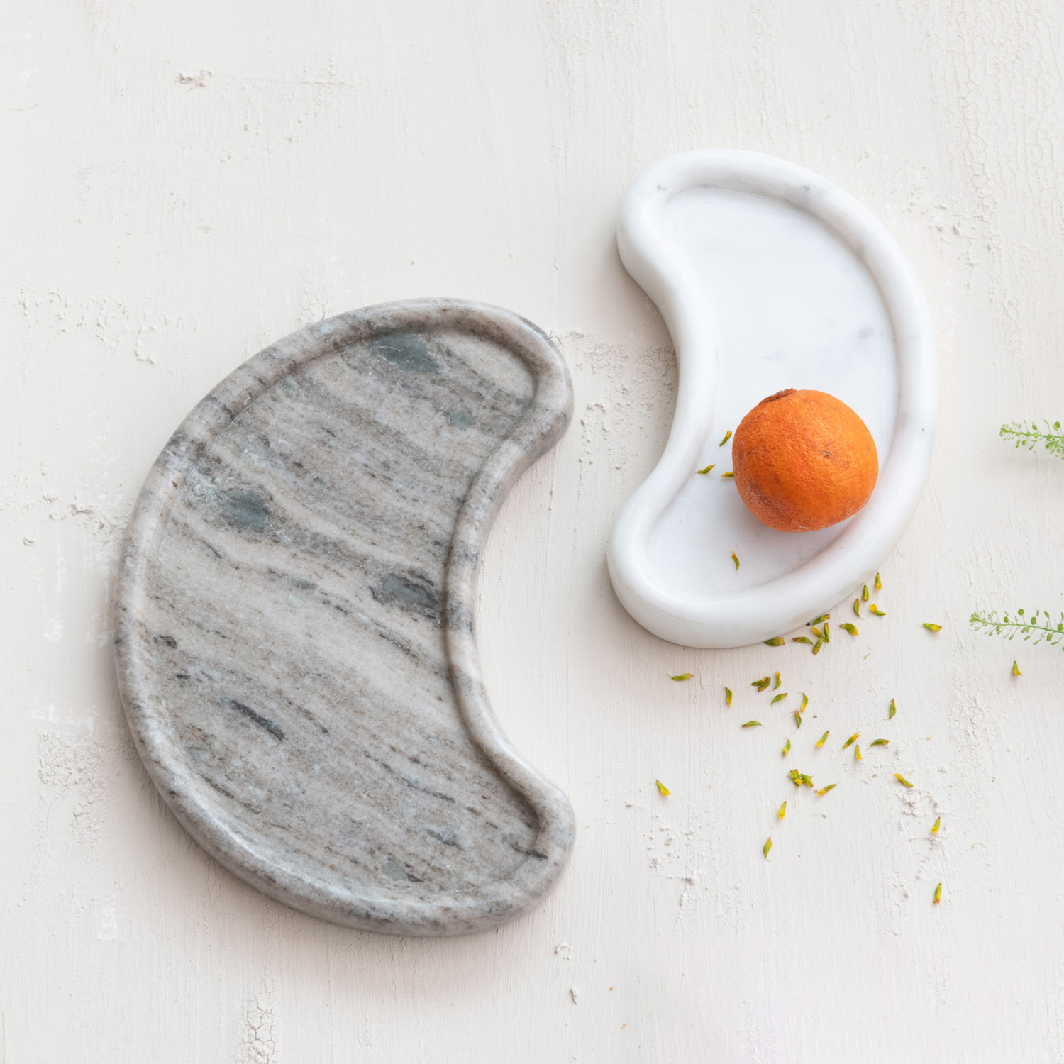 Marble Kidney Shaped Tray image 5