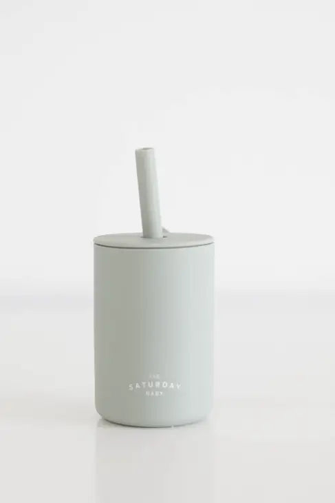 Baby Silicone Straw Cup image 3