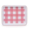 Max Humphrey x CCH Gingham Rectangle Tray - Pink
