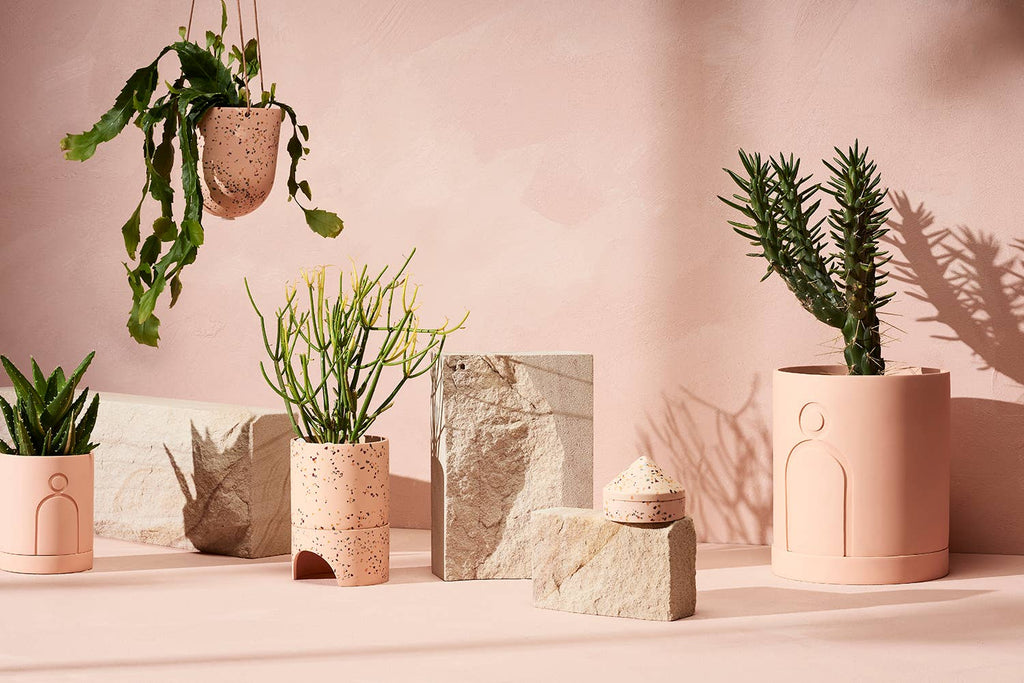 Archie Planter - Salt Terrazzo