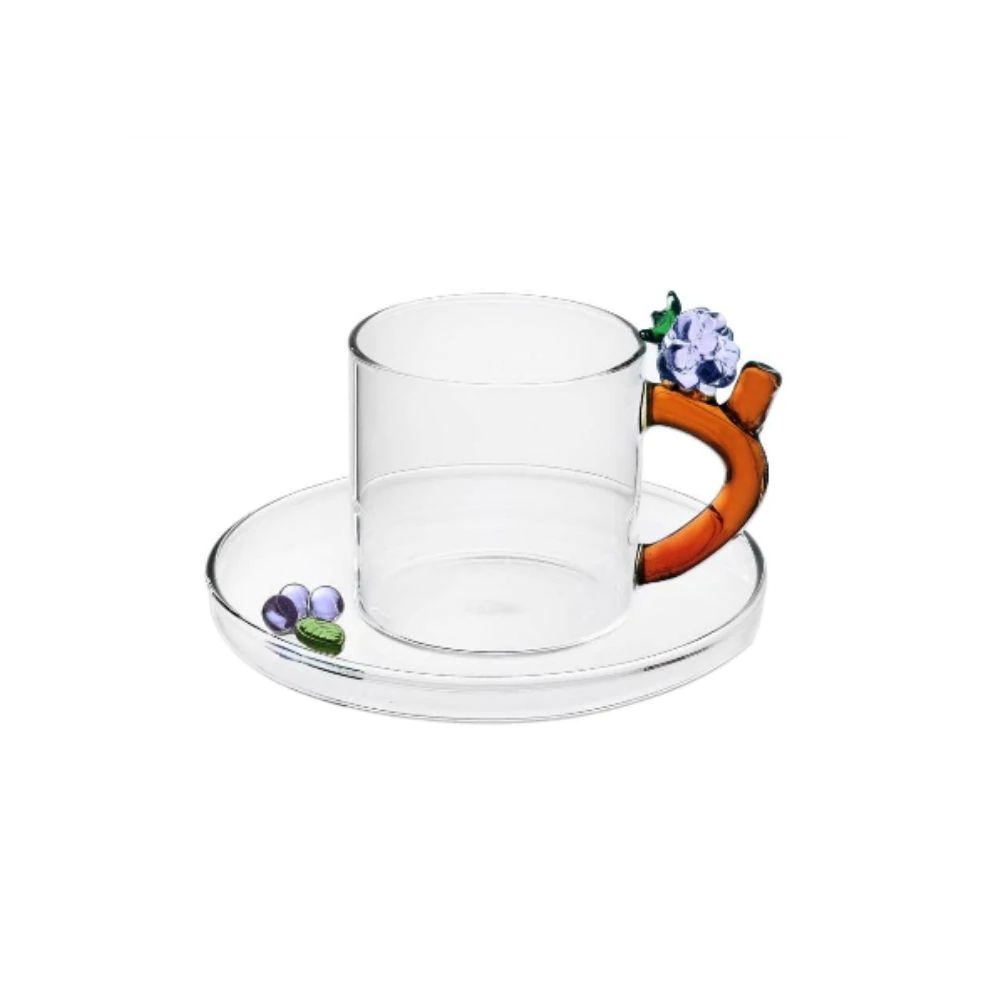 Fruits & Flowers Coffee Cup w/ Saucer image 4