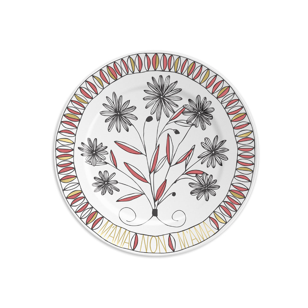 M’ama Non M’ama - Porcelain Plate Collection image 0