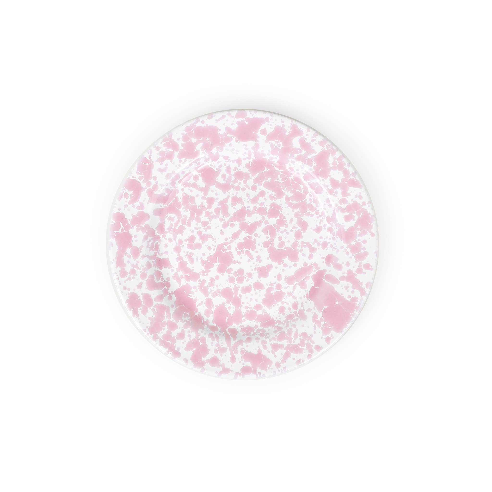 Splatter Salad Plate - Pink