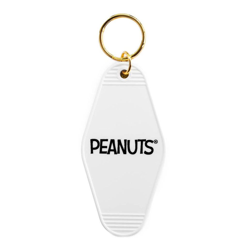 Classic Snoopy Key Tag (White)