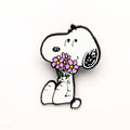 Peanuts Pin - Flowers