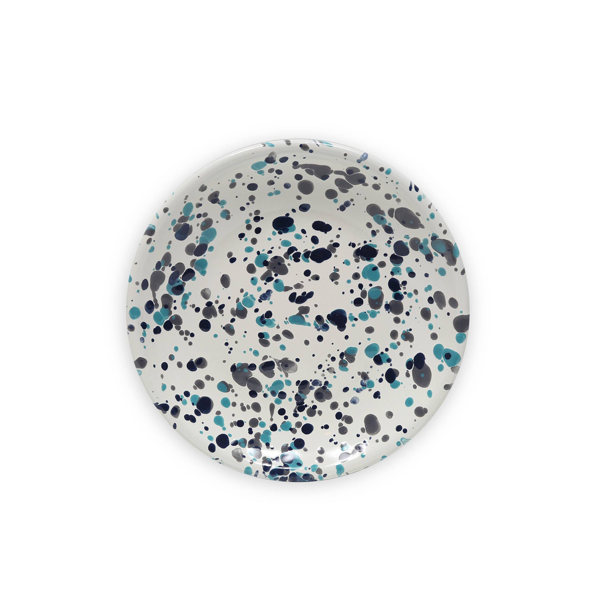 Catalina Coupe Salad Plate - Blue Tides