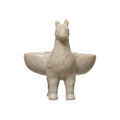 Decorative Stoneware Standing Llama Dish image 0