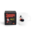 Snoopy Witch Milk Glass Mug