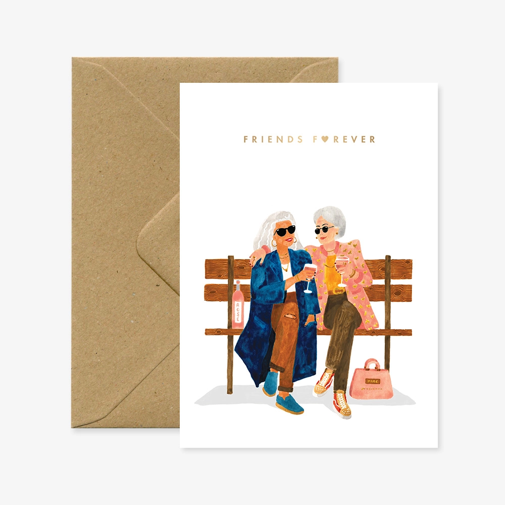 Friends Forever Greeting Card image 0