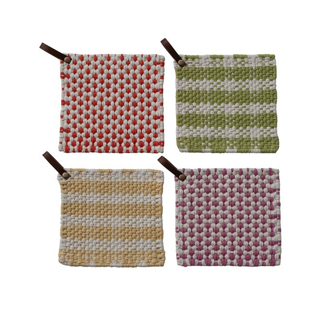 Cotton Crocheted Pot Holder image 0