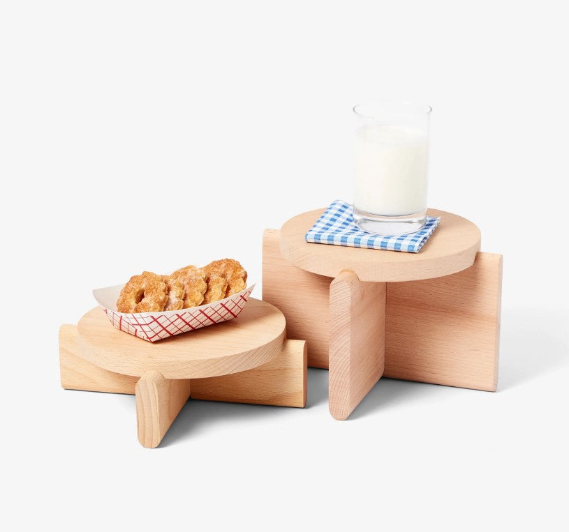 Pedestals - Set of 2 / Natural image 2