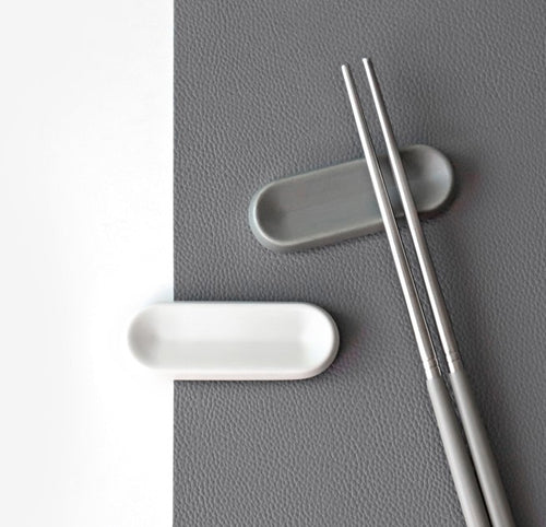 Ceramic Spoon & Chopstick Rest image 0