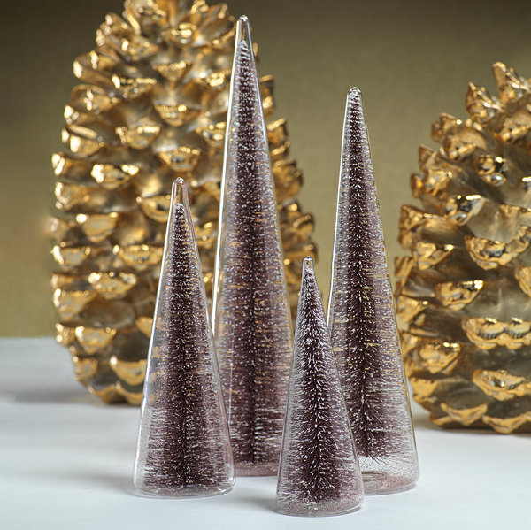 Glass Tree with Glitter image 5