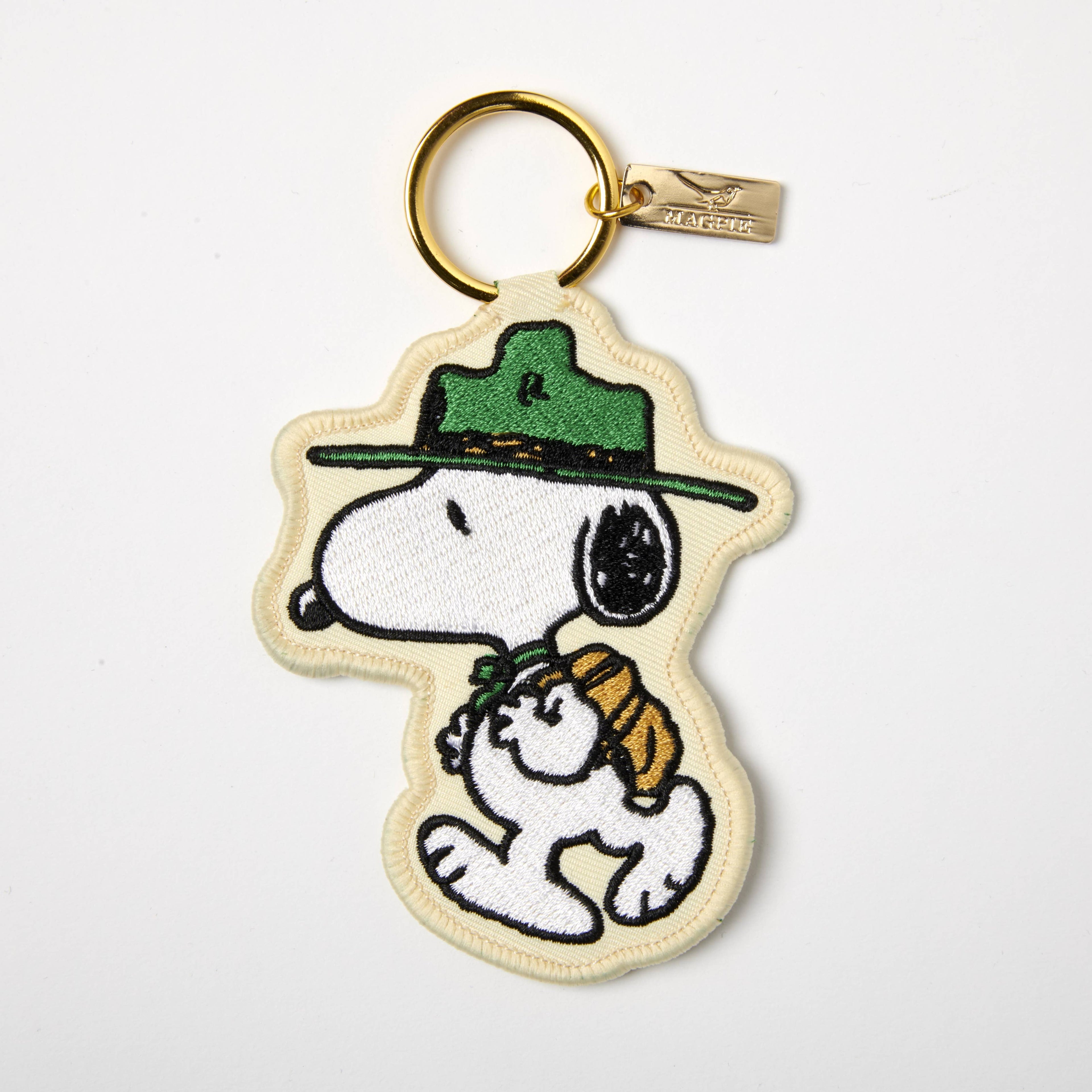 Peanuts Key Charm - Camp Snoopy
