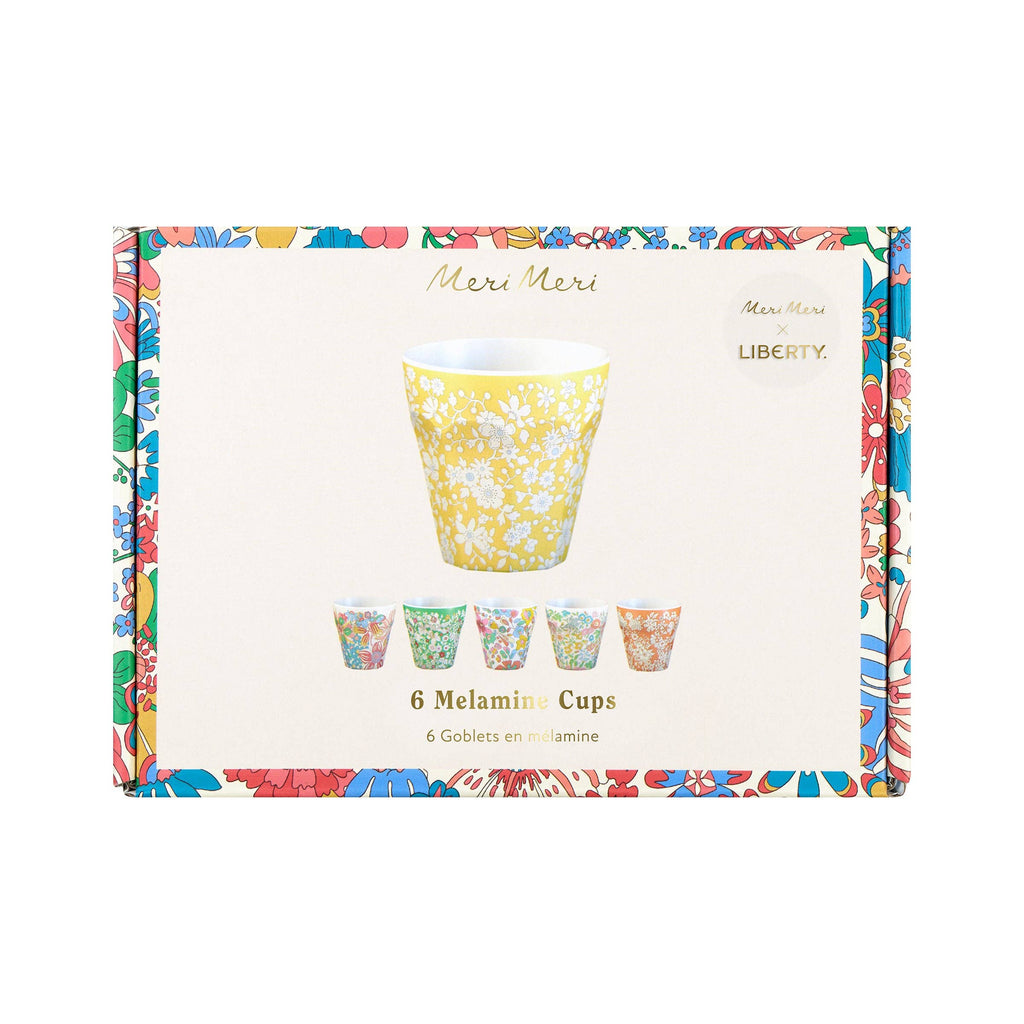 Meri Meri x Liberty Garden Party Reusable Cups