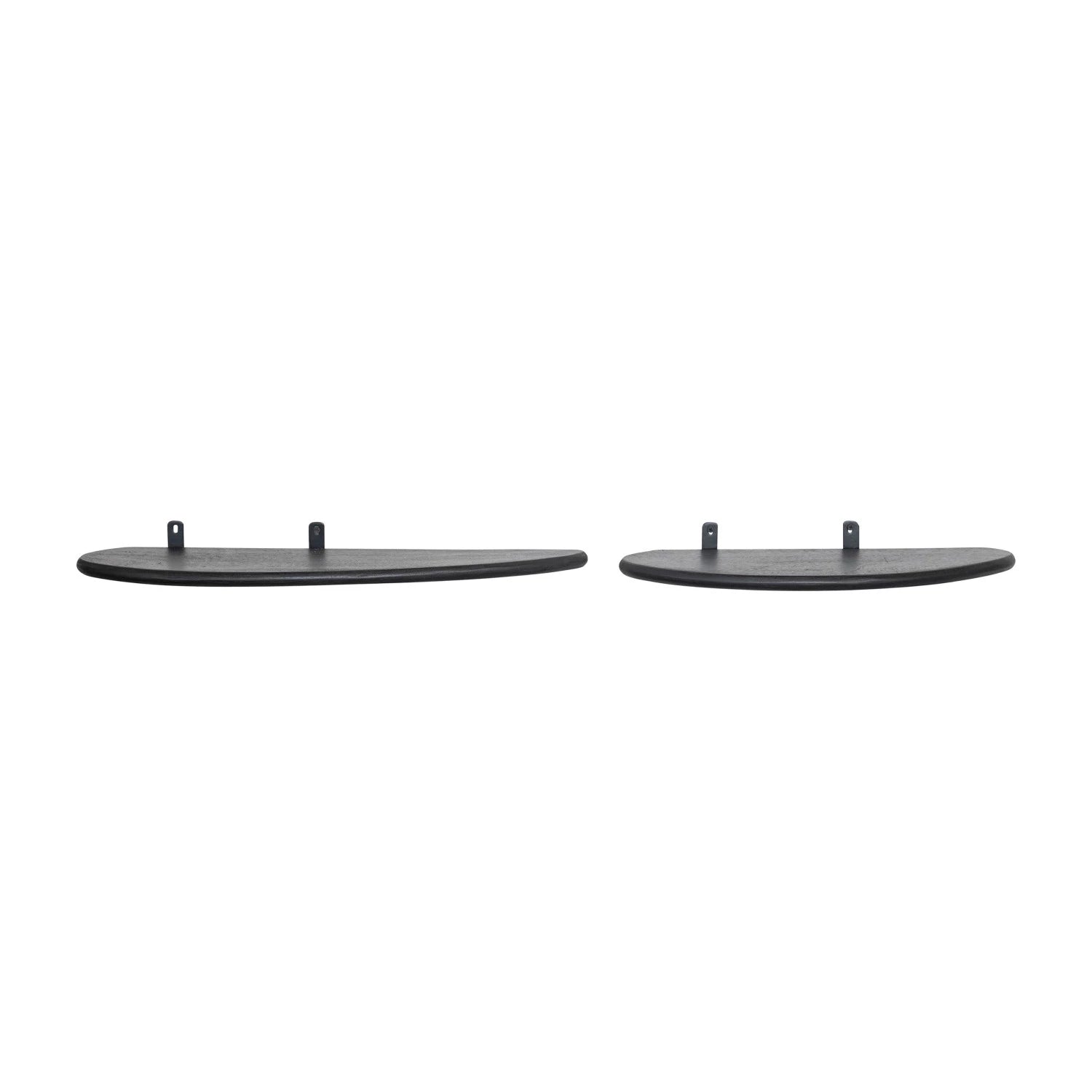 Organic Floating Wall Shelves - Set of 2 image 3