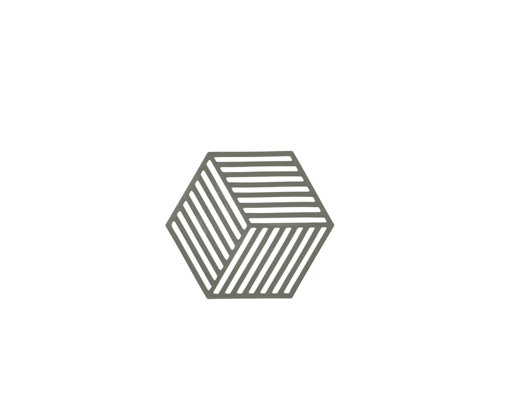Zone Denmark Trivet - Hexagon / Olive Green