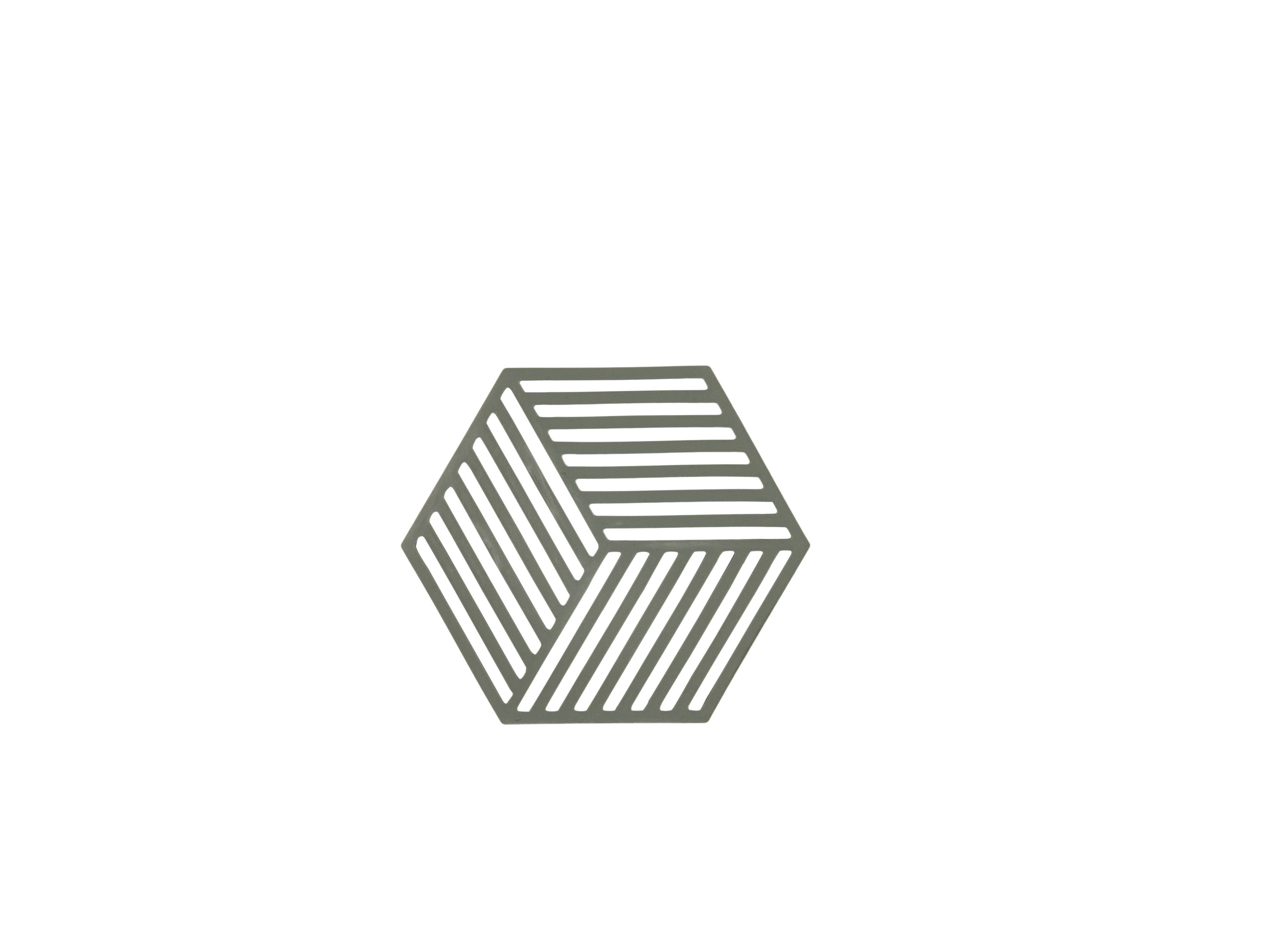 Zone Denmark Trivet - Hexagon / Olive Green