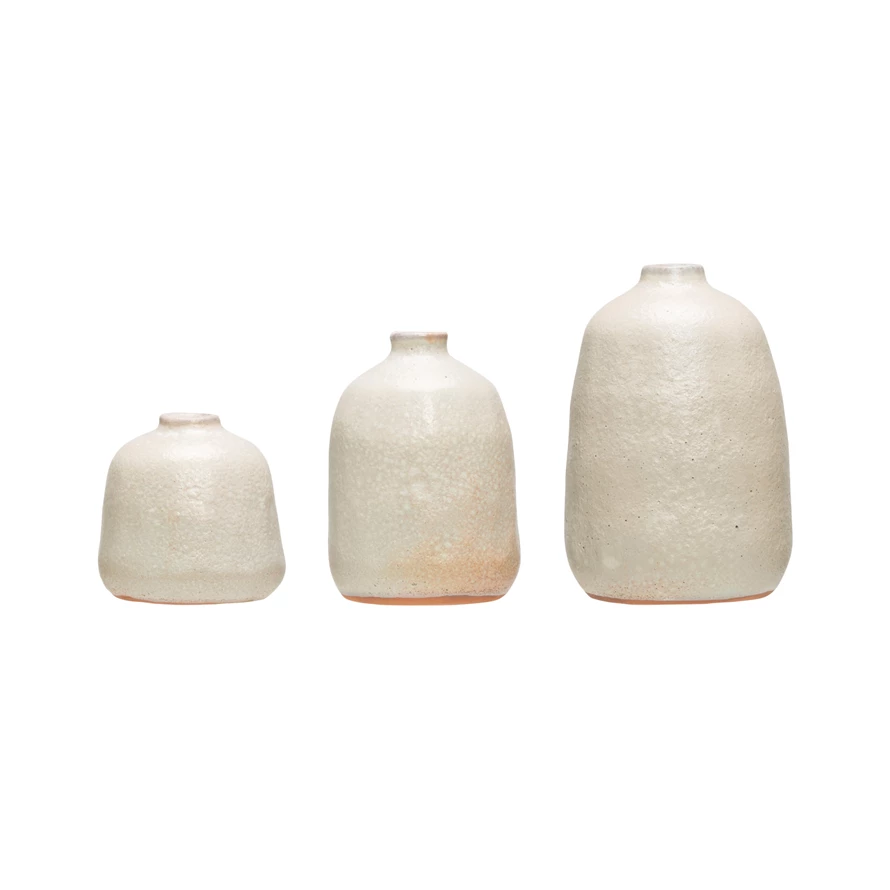 Terracotta Vases w/ Sand Finish image 0