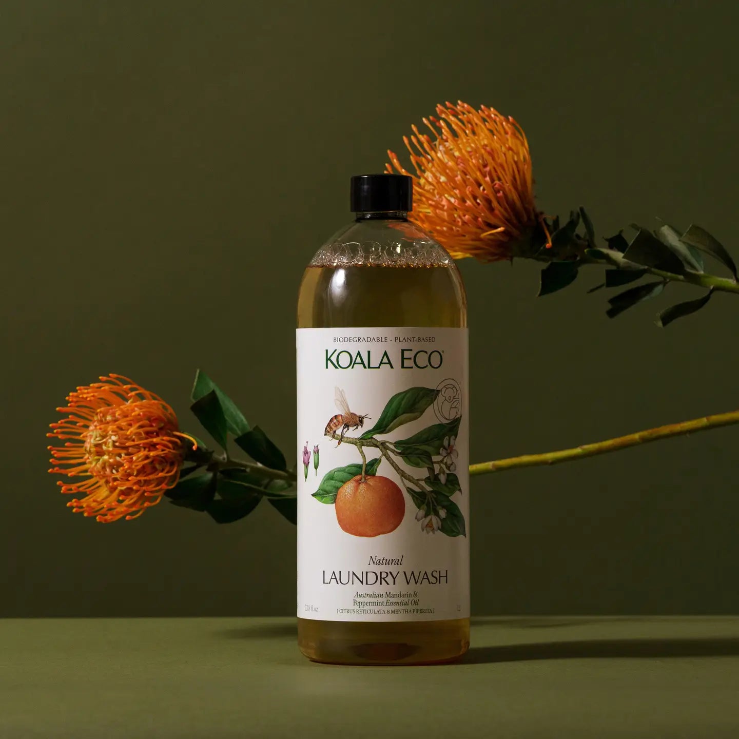 Natural Laundry Wash - Mandarin & Peppermint image 1