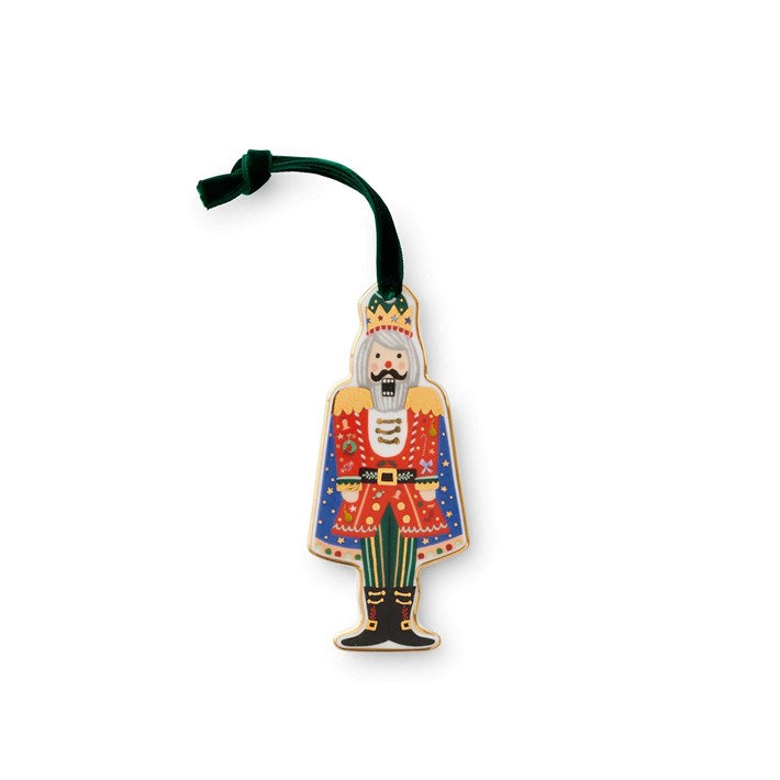 Nutcracker Brigade Porcelain Ornament image 0