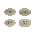 Scalloped Dish with Bow image 0