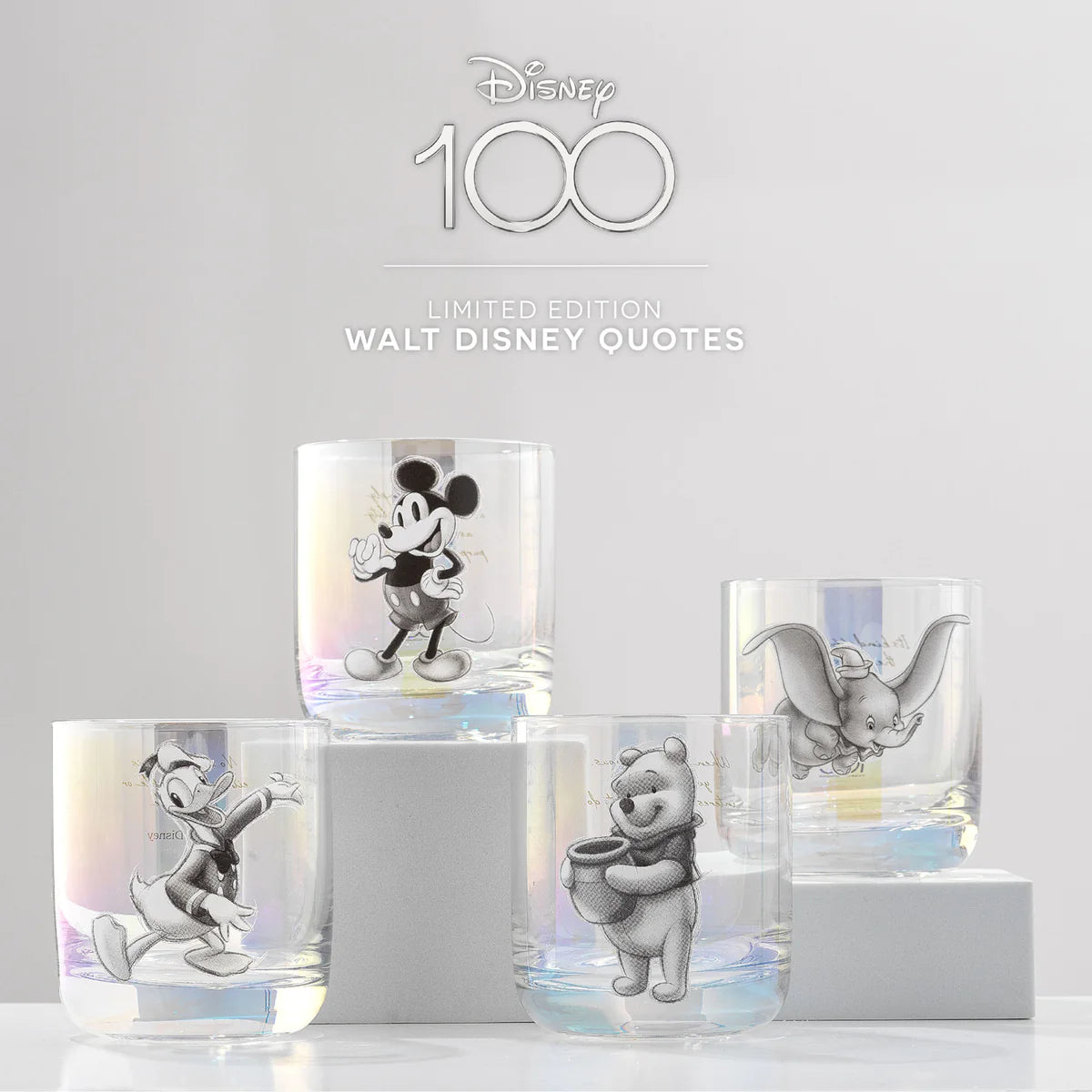 Disney Quotes Drinking Glasses - Set of 4 image 6