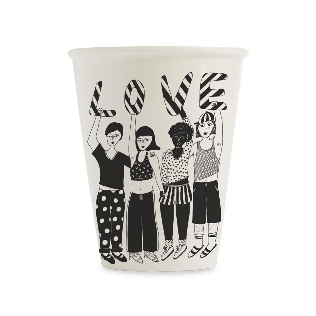 Cup - Striped Love