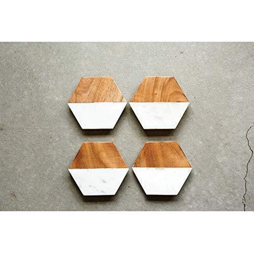 Hexagon Coasters-Set of 4 image 2