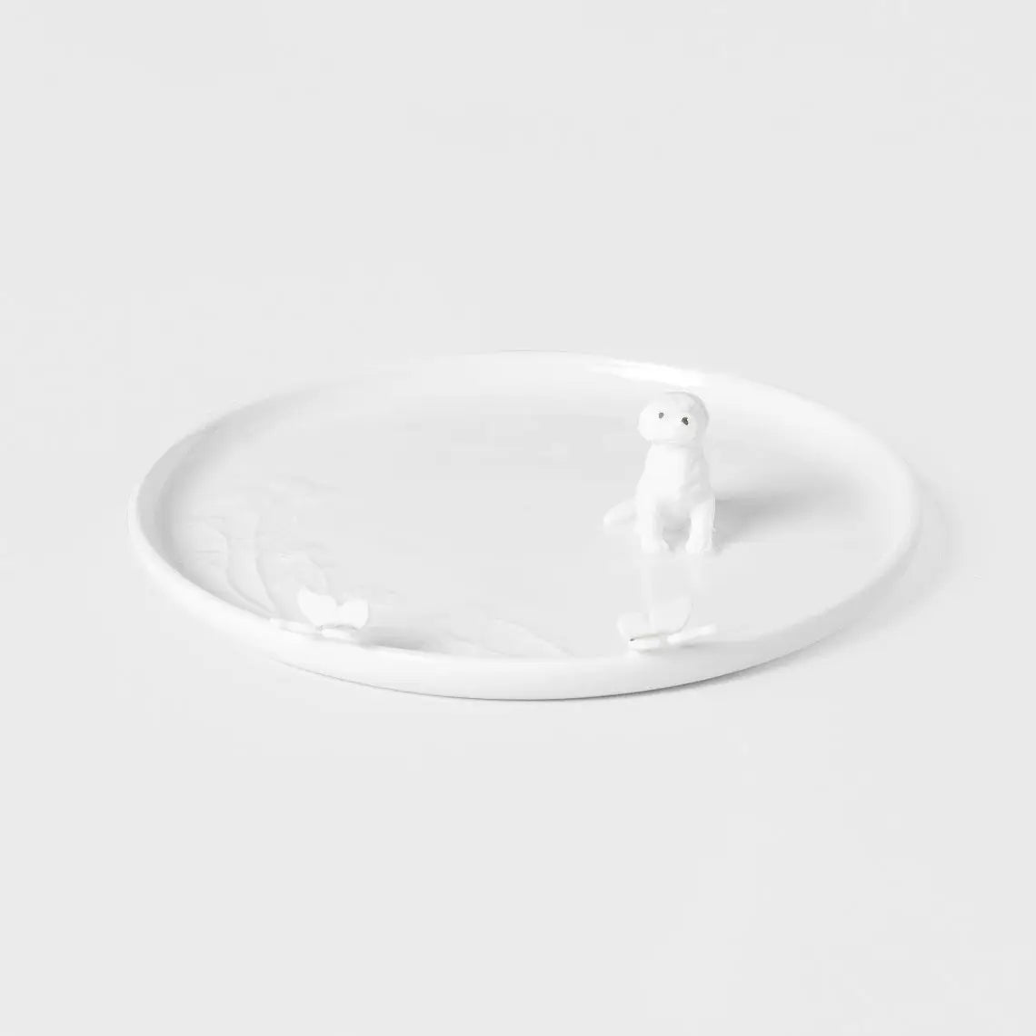 Porcelain Stories Decorative Plate - Puppy image 1