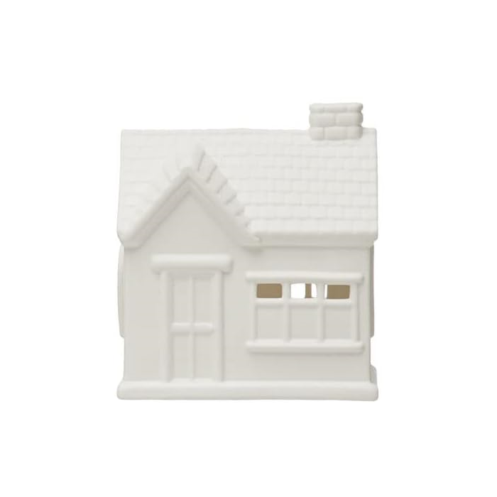 Stoneware Bisque Houses w/ LED Lights  image 4