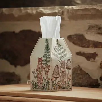 Mushrooms and Ferns Tissue Box Cover image 5