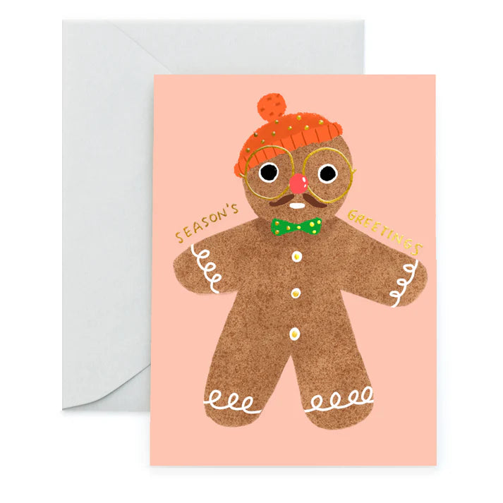 Gingerbread Guy Holiday Card image 0