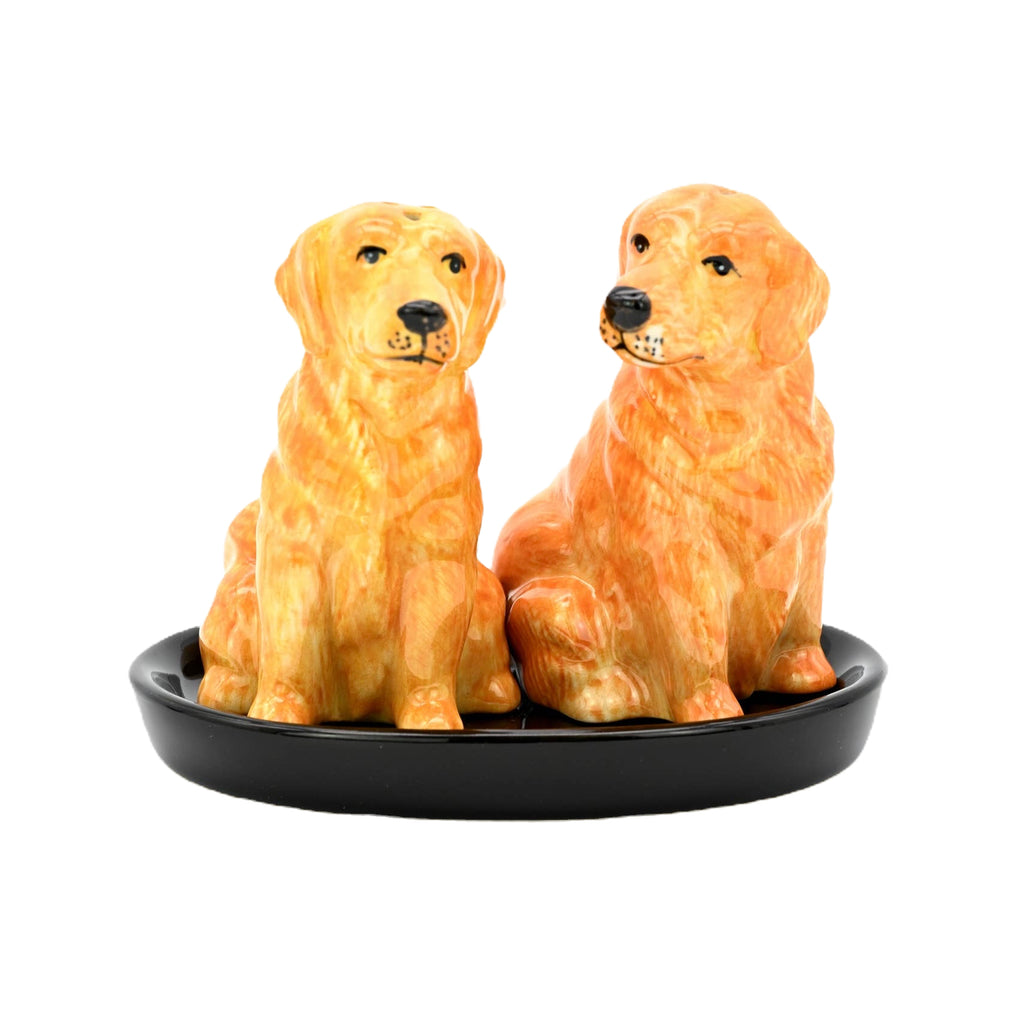 Salt and Pepper Shaker - Golden Retriever image 0