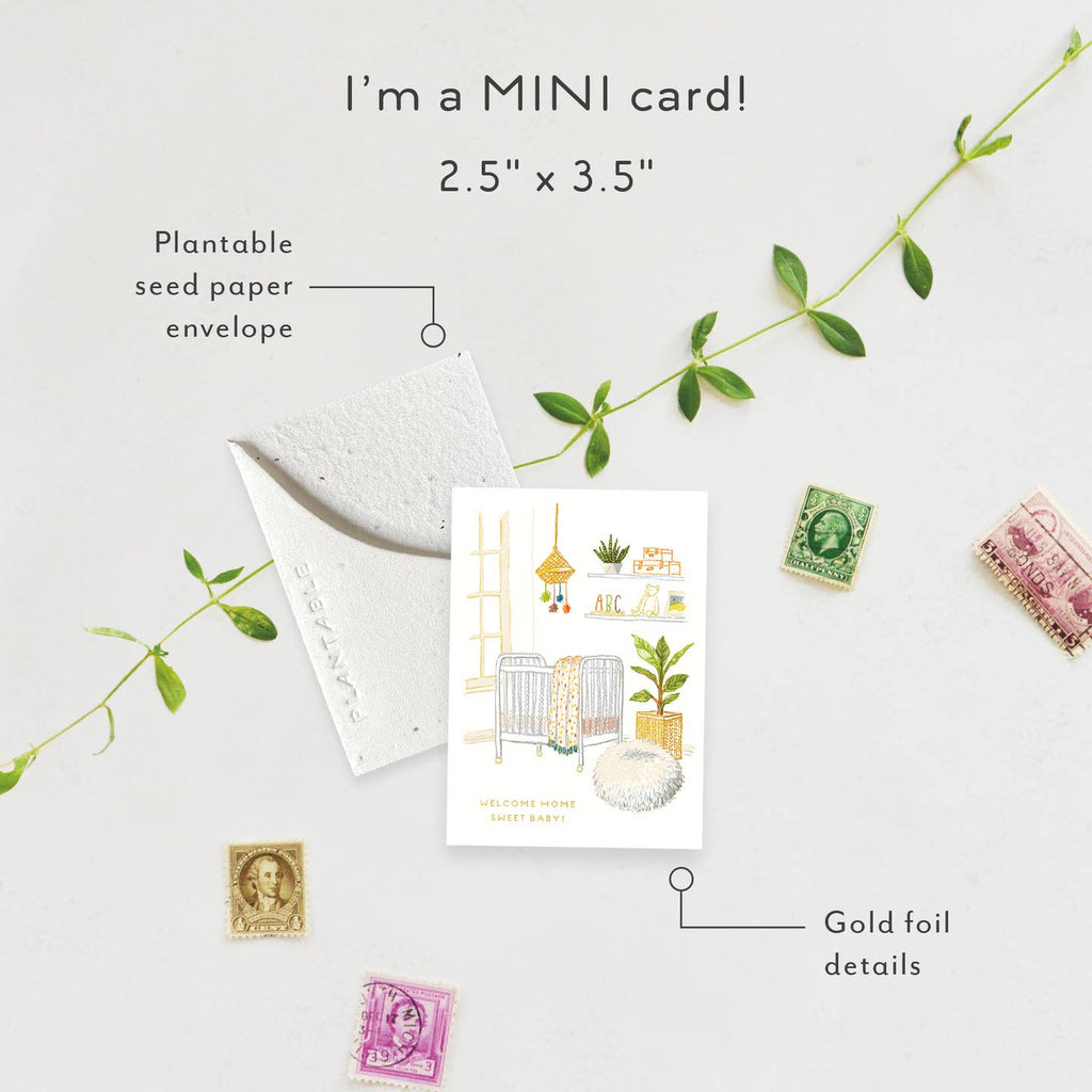 Nursery - Baby Card (Mini) image 1