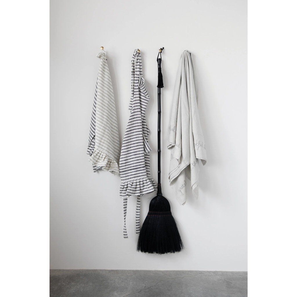 Striped Apron with Ruffle image 3