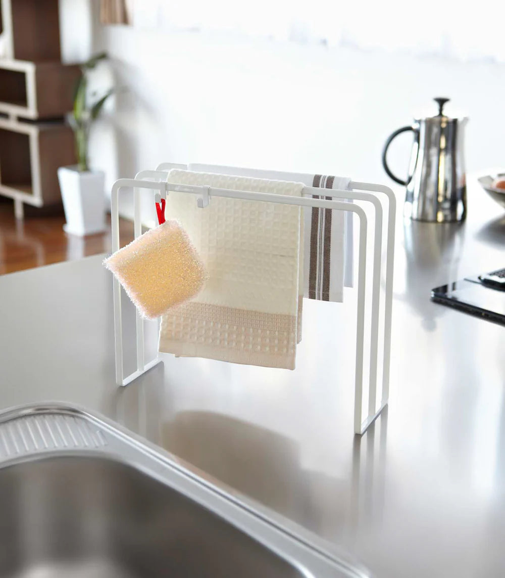 Tower Dish Towel Hanger - Steel image 1
