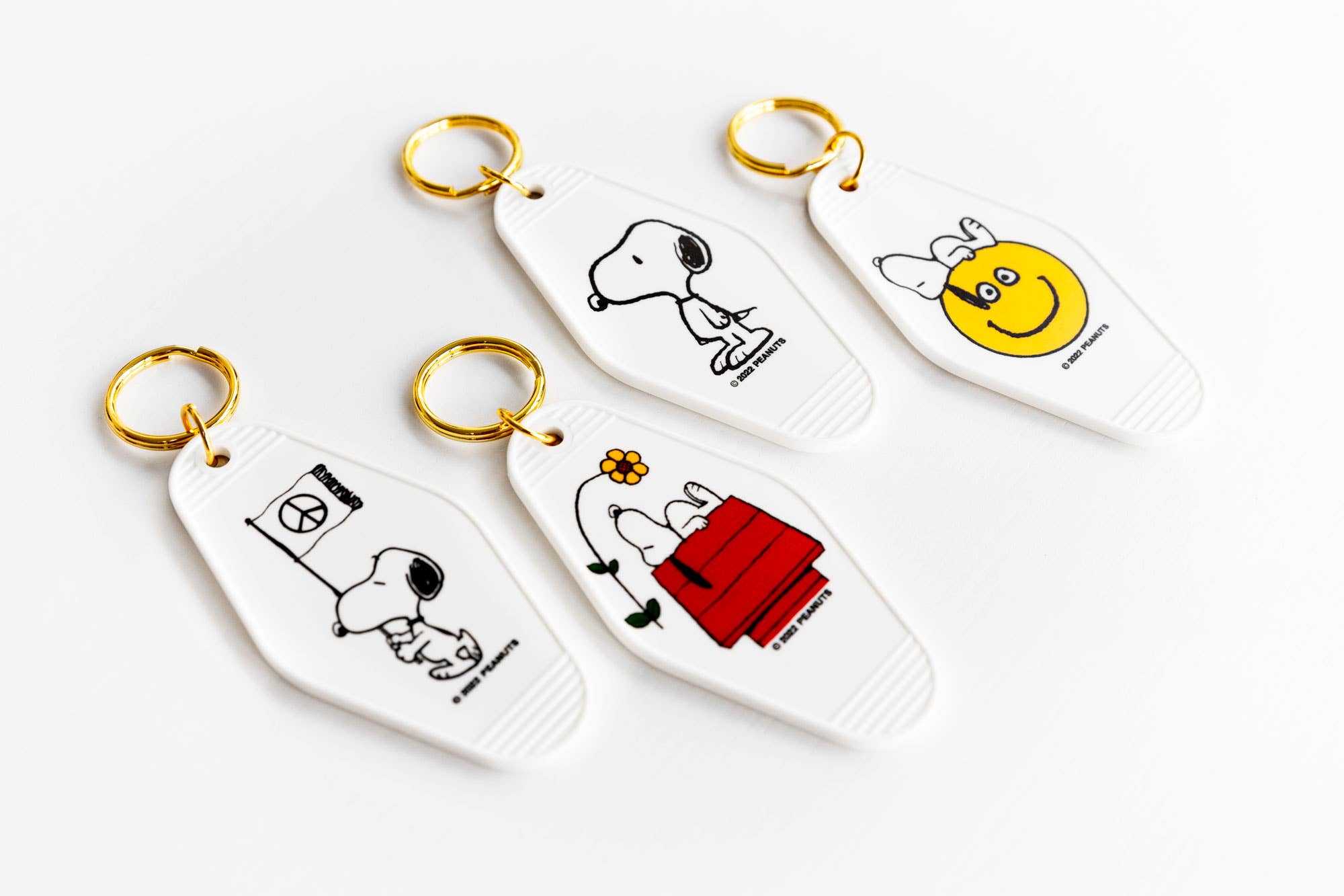 3P4 x Peanuts® - Snoopy Smiley Key Tag