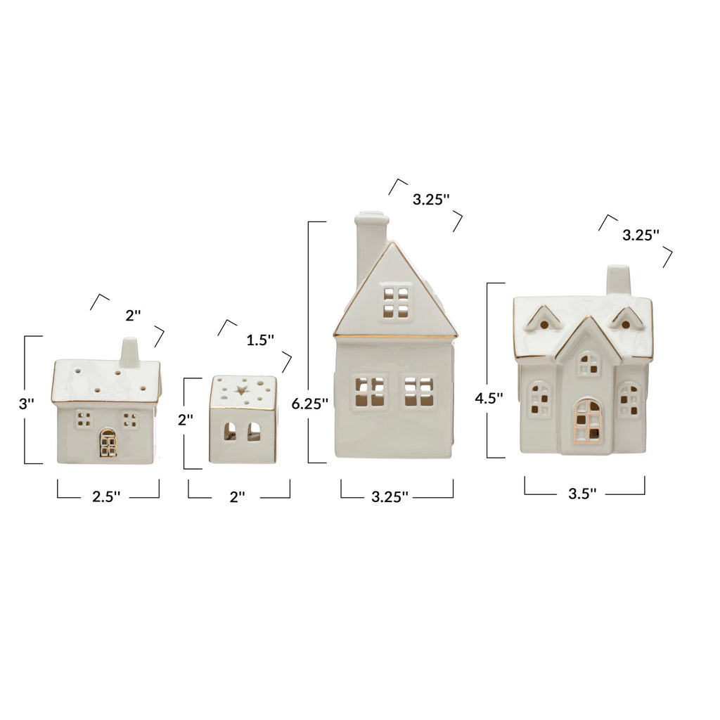 Stoneware Village w/ LED Lights image 1