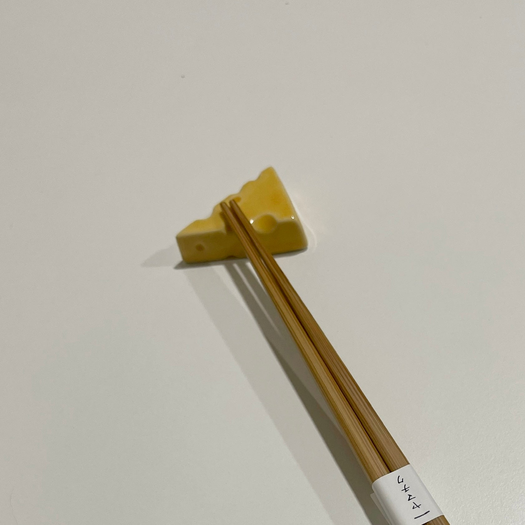 Japanese Chopstick Rest - Cheese image 1