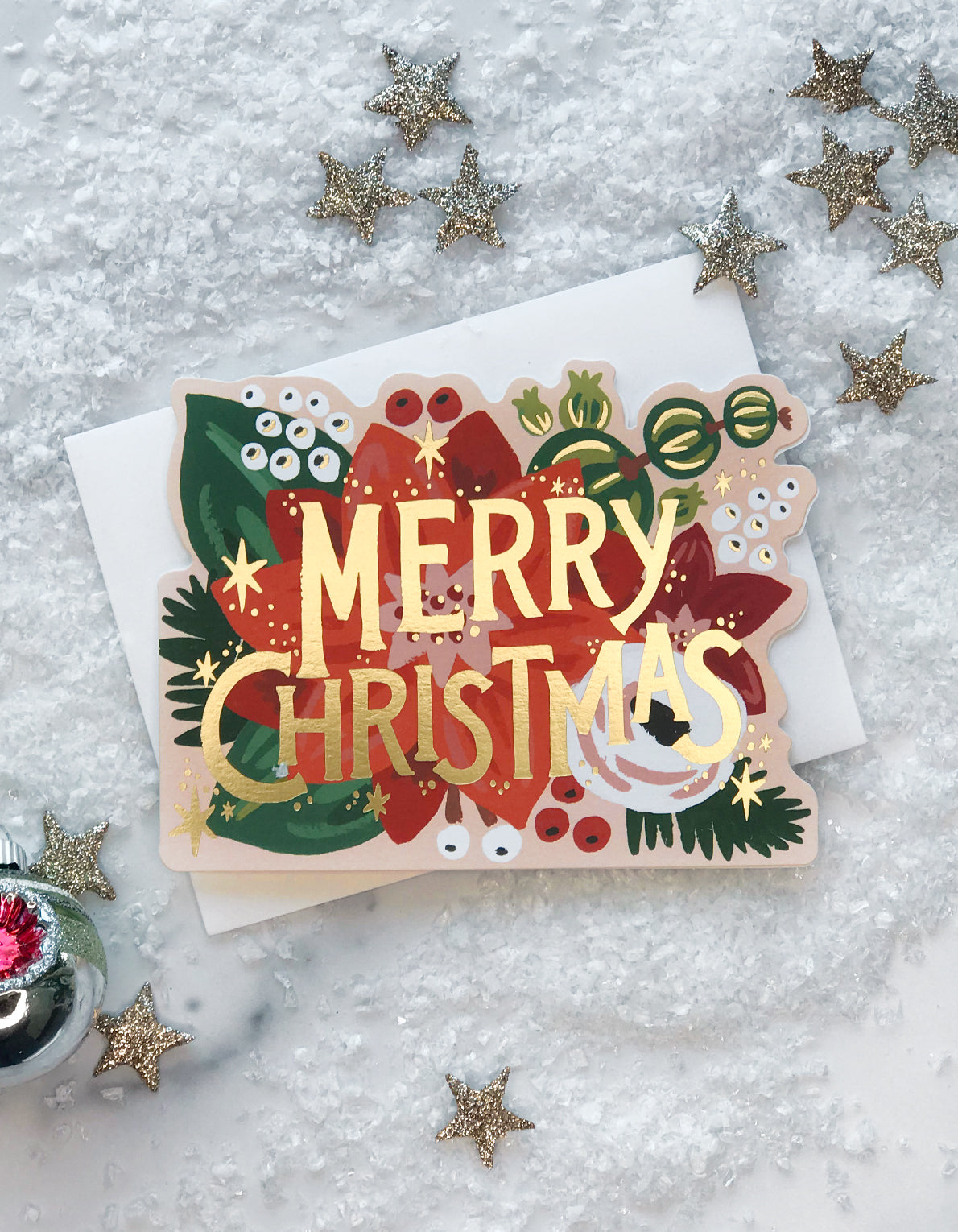 Poinsettia Card image 0