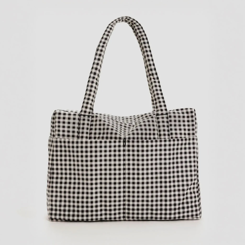 Cloud Carry-On - Black & White Gingham image 0