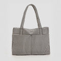 Cloud Carry-On - Black & White Gingham image 0