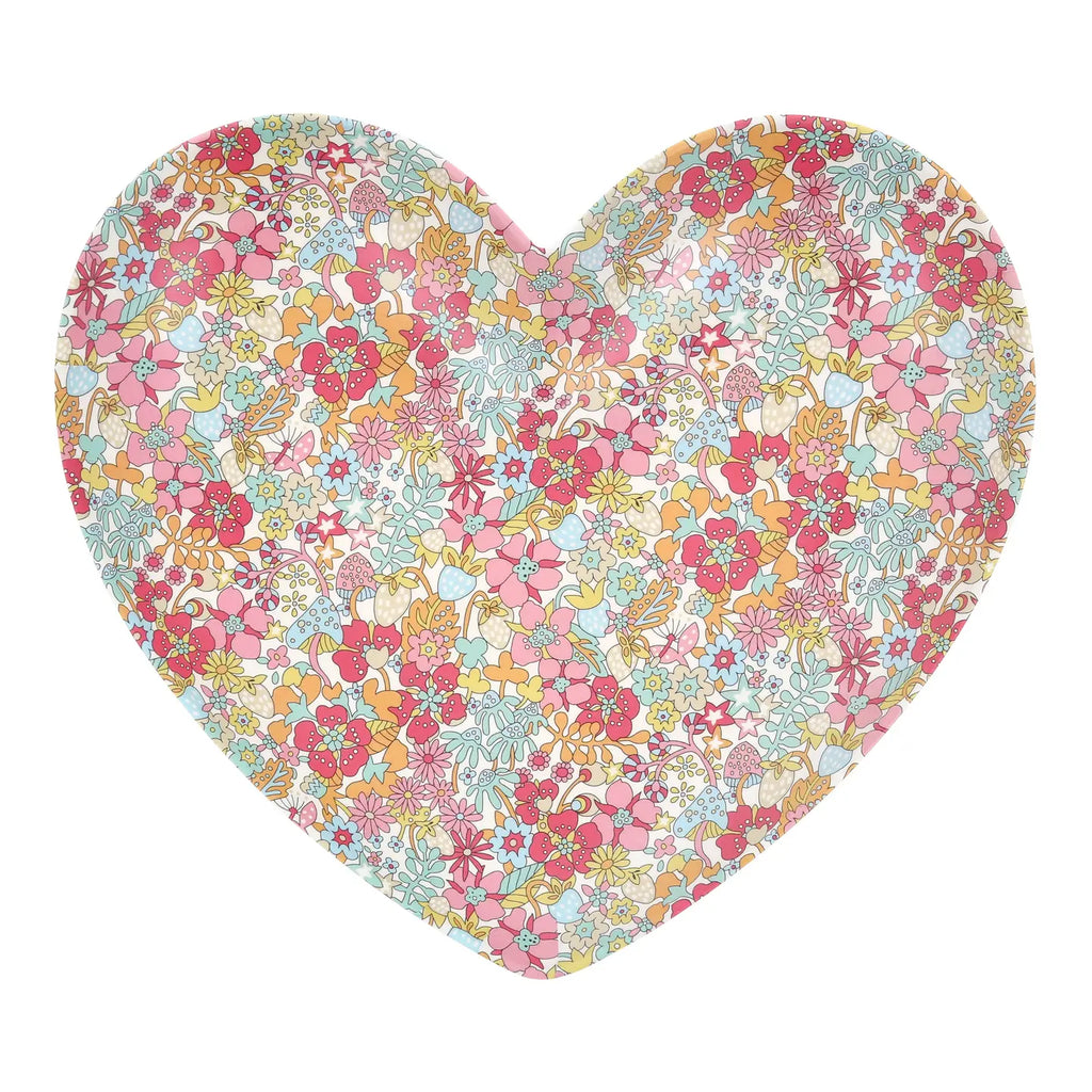 Meri Meri X Liberty Heart Plates Set image 2