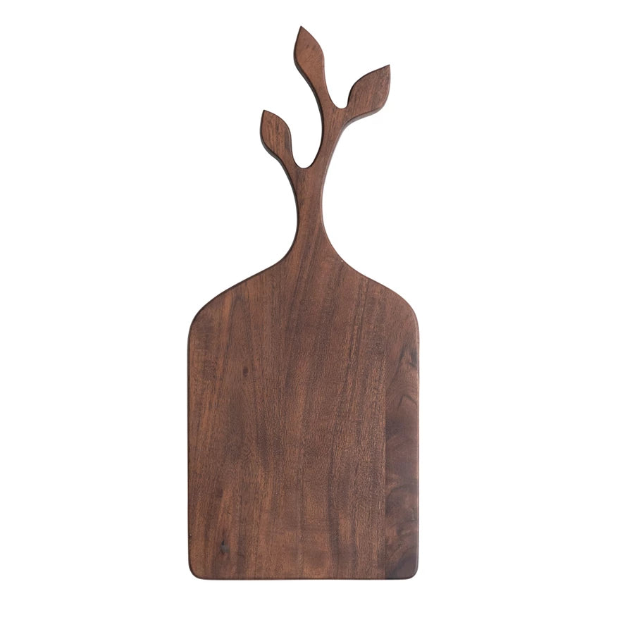 Acacia Wood Board w/ Branch Handle image 0