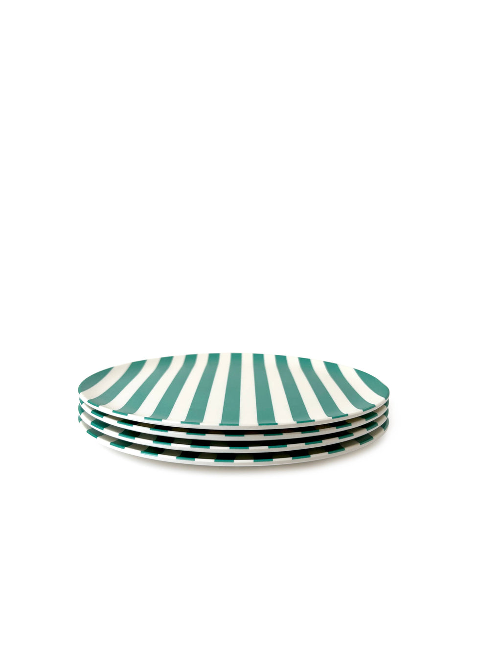 Green Stripe Side Plate