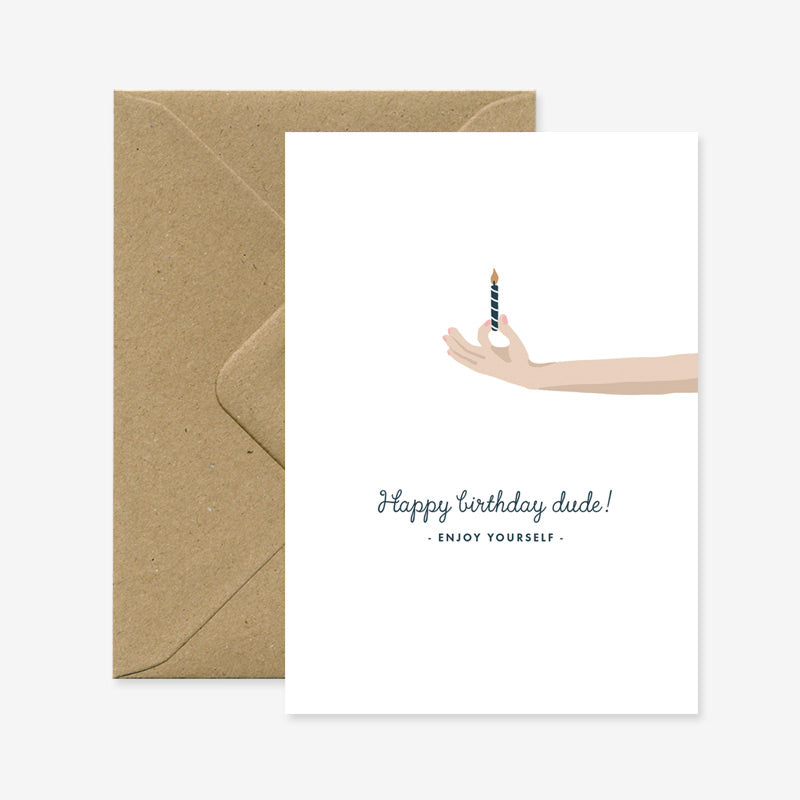 Happy Birthday Dude Greeting Card image 0
