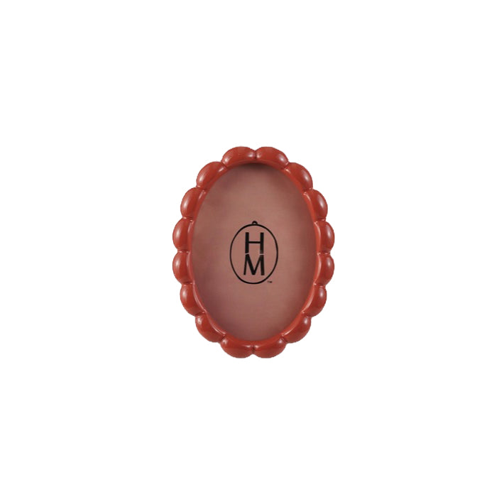 Oval Scalloped Photo Frame image 0